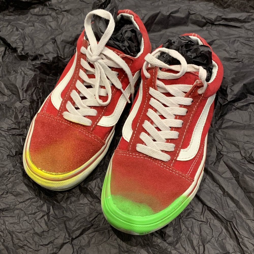 RARE Red Old Skool Vans Sneaker
